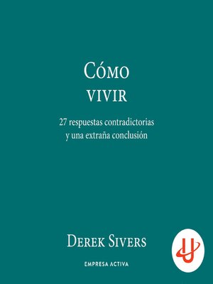 cover image of Cómo vivir